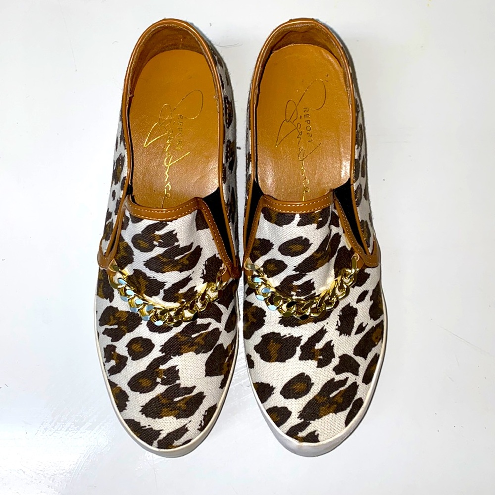 Fun Leopard Print Sneakers